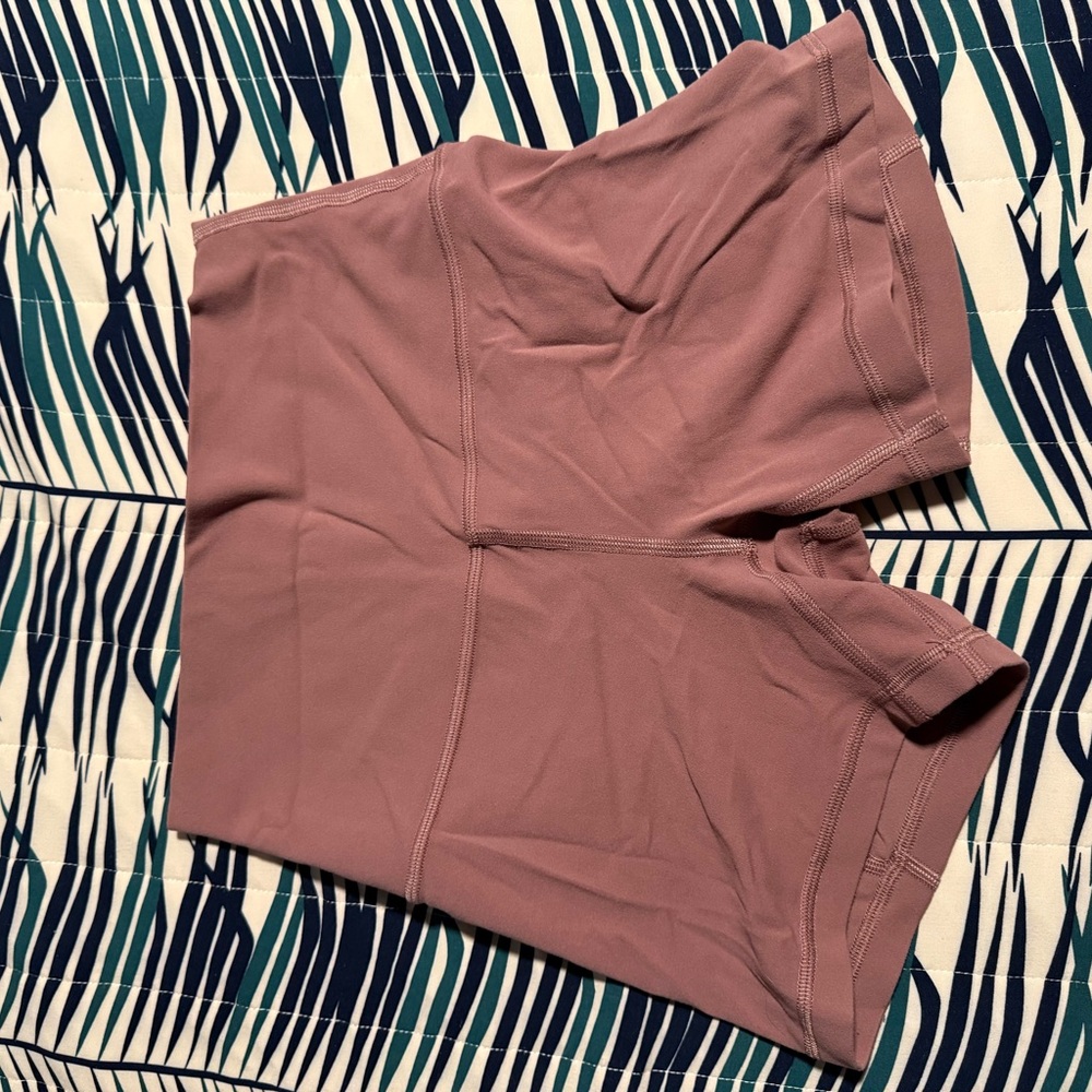 Lululemon Women's Mauve Workout Shorts